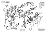 Bosch 0 603 161 569 Csb 650-2 Re Percussion Drill 230 V / Eu Spare Parts